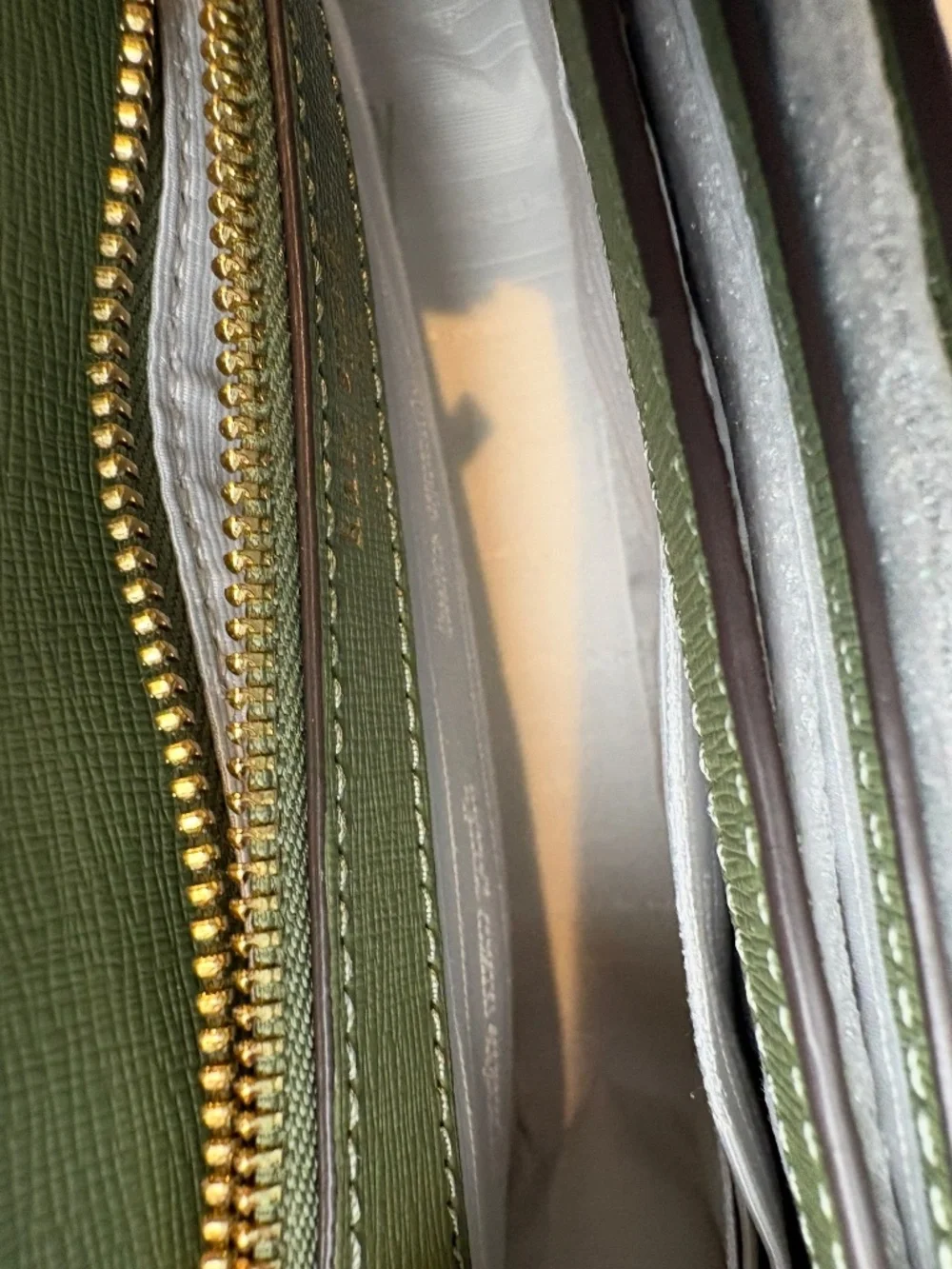 Kate Spade New York Morgan Crossbody/Wallet in Sage Green Saffiano Leather